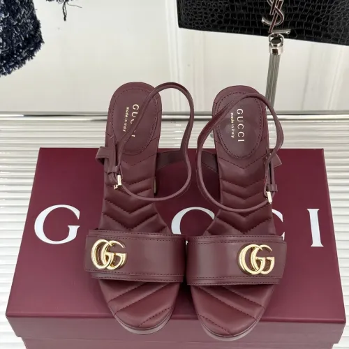 Replica Gucci Sandal For Women #1442564 $115.00 USD for Wholesale