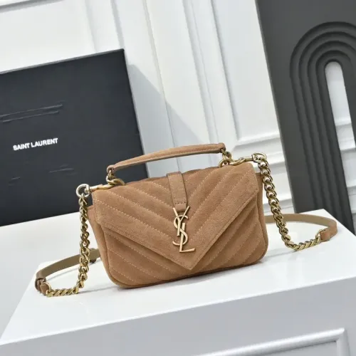 Cheap Yves Saint Laurent YSL AAA Quality Messenger Bags For Women #1442684, $$112.00 USD On Yves Saint Laurent YSL AAA Quality Messenger Bags