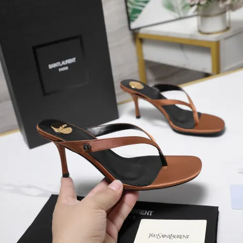 Replica Yves Saint Laurent YSL Slippers For Women #1442703 $112.00 USD for Wholesale