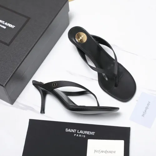 Replica Yves Saint Laurent YSL Slippers For Women #1442705 $112.00 USD for Wholesale