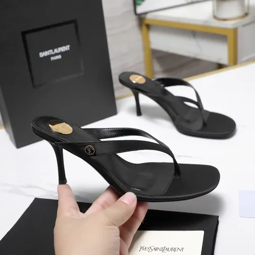 Replica Yves Saint Laurent YSL Slippers For Women #1442705 $112.00 USD for Wholesale