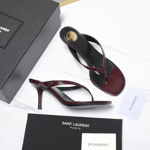 Replica Yves Saint Laurent YSL Slippers For Women #1442707 $112.00 USD for Wholesale