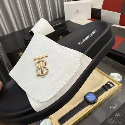 Replica Burberry Slippers For Men #1442817 $72.00 USD for Wholesale