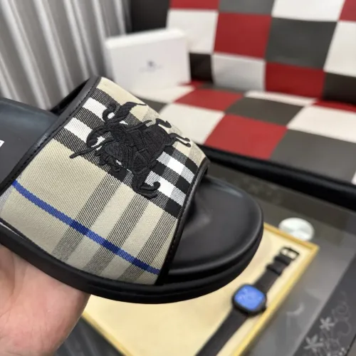 Replica Burberry Slippers For Men #1442842 $60.00 USD for Wholesale