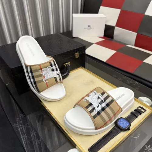 Cheap Burberry Slippers For Men #1442843, $$60.00 USD On Burberry Slippers