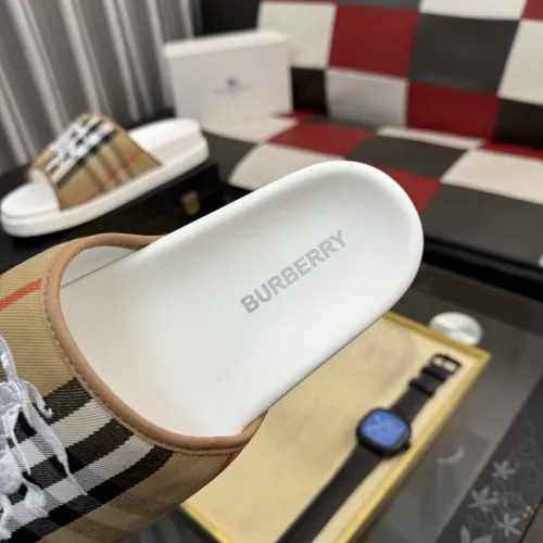 Replica Burberry Slippers For Men #1442843 $60.00 USD for Wholesale