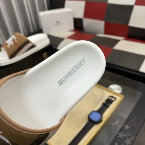 Replica Burberry Slippers For Men #1442845 $60.00 USD for Wholesale