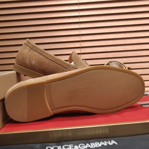 Replica Dolce & Gabbana D&G Leather Shoes For Men #1442847 $98.00 USD for Wholesale