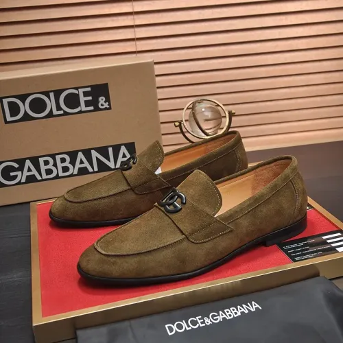 Cheap Dolce &amp; Gabbana D&amp;G Leather Shoes For Men #1442848, $$98.00 USD On Dolce &amp; Gabbana D&amp;G Leather Shoes