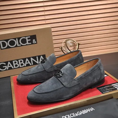 Cheap Dolce &amp; Gabbana D&amp;G Leather Shoes For Men #1442850, $$98.00 USD On Dolce &amp; Gabbana D&amp;G Leather Shoes