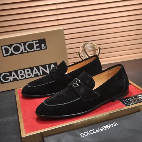 Cheap Dolce &amp; Gabbana D&amp;G Leather Shoes For Men #1442852, $$98.00 USD On Dolce &amp; Gabbana D&amp;G Leather Shoes