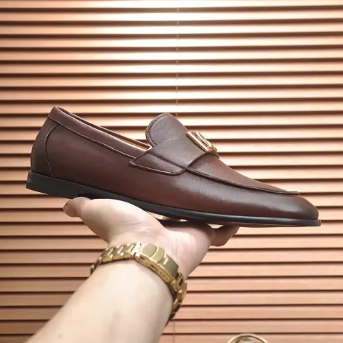 Replica Dolce & Gabbana D&G Leather Shoes For Men #1442853 $98.00 USD for Wholesale