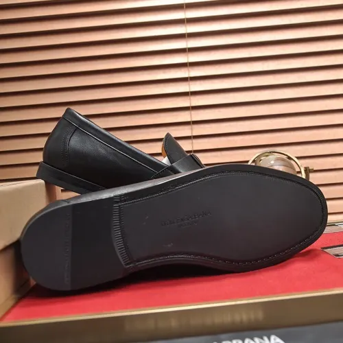 Replica Dolce & Gabbana D&G Leather Shoes For Men #1442854 $98.00 USD for Wholesale
