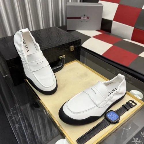Replica Prada Casual Shoes For Men #1442873 $98.00 USD for Wholesale