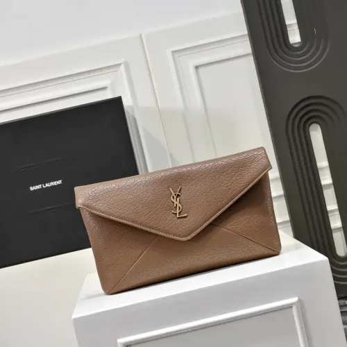 Cheap Yves Saint Laurent AAA Pouches #1442881, $$98.00 USD On Yves Saint Laurent AAA Wallets