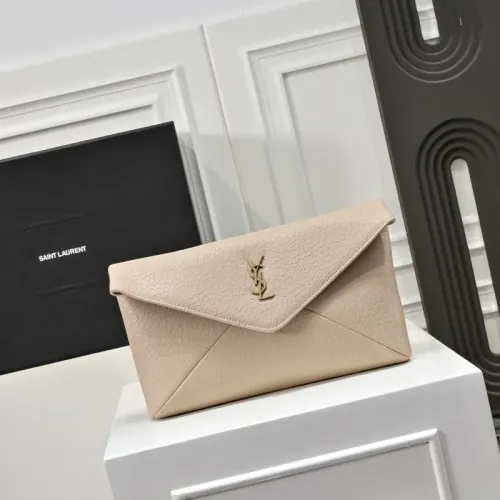 Cheap Yves Saint Laurent AAA Pouches #1442883, $$98.00 USD On Yves Saint Laurent AAA Wallets