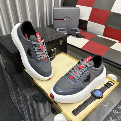 Replica Prada Casual Shoes For Men #1442896 $108.00 USD for Wholesale