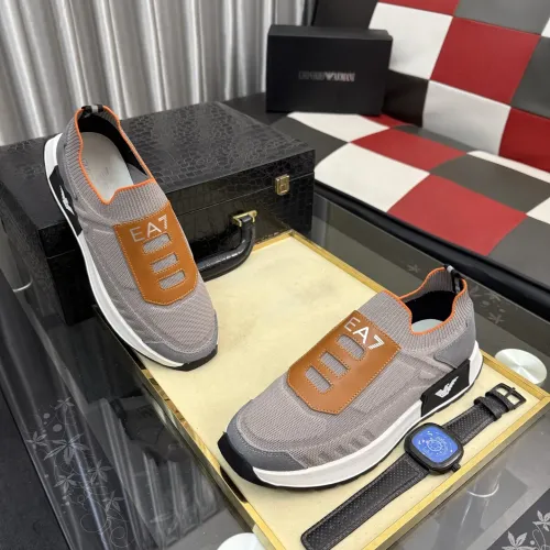 Replica Armani Casual Shoes For Men #1442943 $76.00 USD for Wholesale