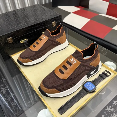 Replica Armani Casual Shoes For Men #1442944 $76.00 USD for Wholesale