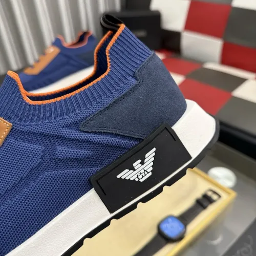 Replica Armani Casual Shoes For Men #1442945 $76.00 USD for Wholesale