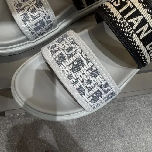 Replica Christian Dior Slippers For Men #1442969 $60.00 USD for Wholesale