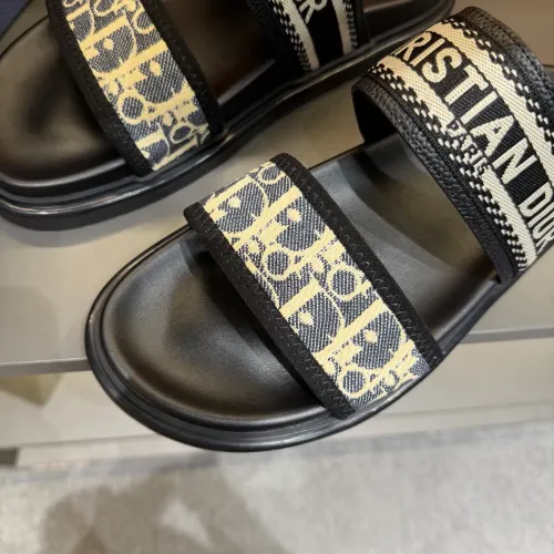 Replica Christian Dior Slippers For Men #1442972 $60.00 USD for Wholesale