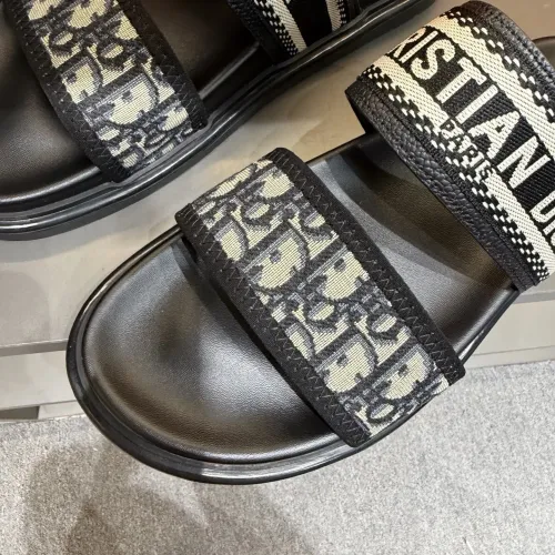 Replica Christian Dior Slippers For Men #1442973 $60.00 USD for Wholesale