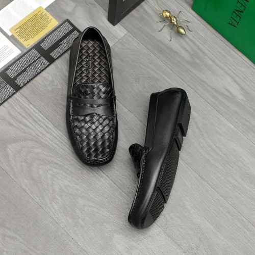 Replica Bottega Veneta BV Leather Shoes For Men #1443003 $80.00 USD for Wholesale