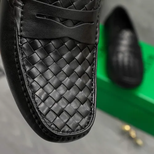 Replica Bottega Veneta BV Leather Shoes For Men #1443003 $80.00 USD for Wholesale