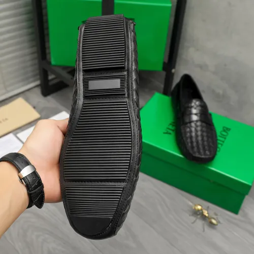 Replica Bottega Veneta BV Leather Shoes For Men #1443007 $80.00 USD for Wholesale