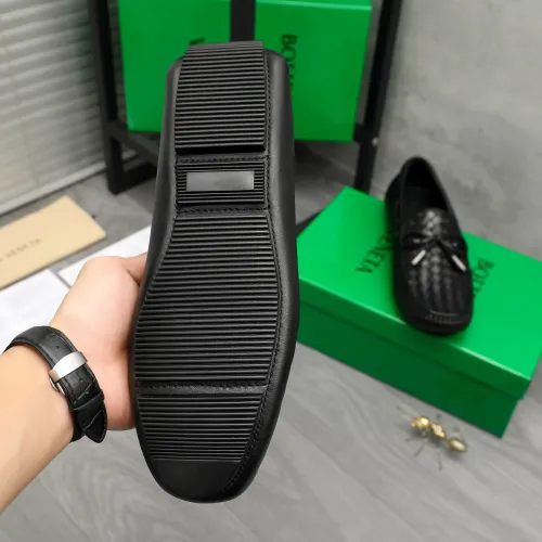 Replica Bottega Veneta BV Leather Shoes For Men #1443018 $80.00 USD for Wholesale