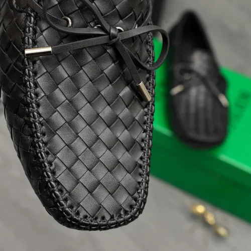 Replica Bottega Veneta BV Leather Shoes For Men #1443020 $80.00 USD for Wholesale