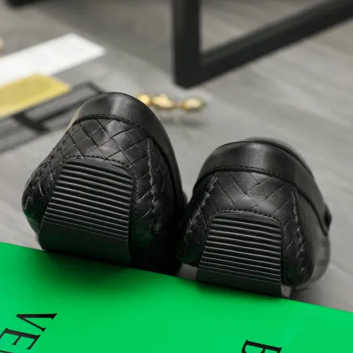 Replica Bottega Veneta BV Leather Shoes For Men #1443022 $80.00 USD for Wholesale