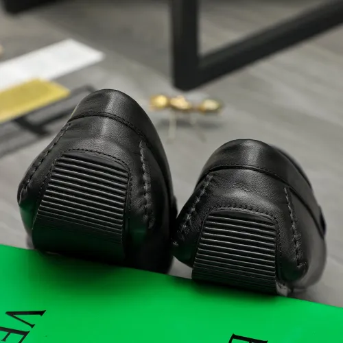 Replica Bottega Veneta BV Leather Shoes For Men #1443023 $80.00 USD for Wholesale