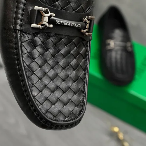 Replica Bottega Veneta BV Leather Shoes For Men #1443024 $80.00 USD for Wholesale
