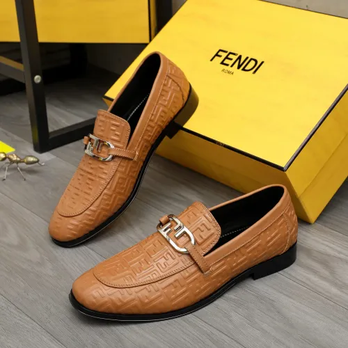 Cheap Fendi Leather Shoes For Men #1443029, $$122.00 USD On Fendi Leather Shoes