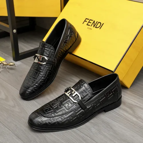 Cheap Fendi Leather Shoes For Men #1443033, $$122.00 USD On Fendi Leather Shoes