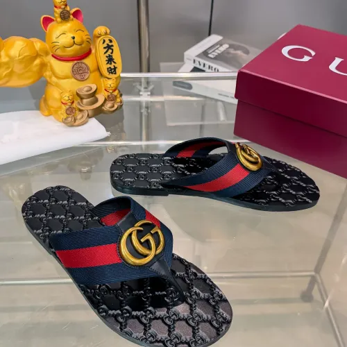 Replica Gucci Slippers For Men #1443042 $68.00 USD for Wholesale