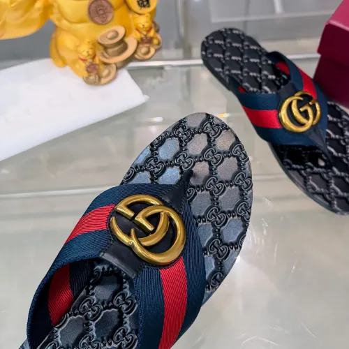 Replica Gucci Slippers For Men #1443042 $68.00 USD for Wholesale