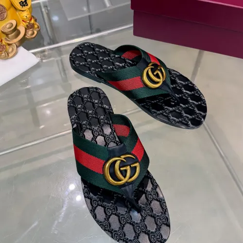 Replica Gucci Slippers For Men #1443044 $68.00 USD for Wholesale