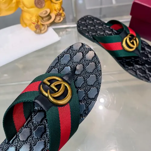 Replica Gucci Slippers For Men #1443044 $68.00 USD for Wholesale