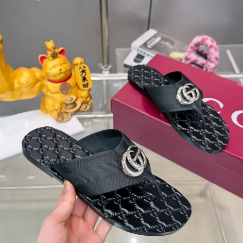 Replica Gucci Slippers For Men #1443049 $68.00 USD for Wholesale