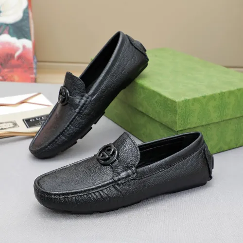 Replica Gucci Oxfords Shoes For Men #1443058 $80.00 USD for Wholesale