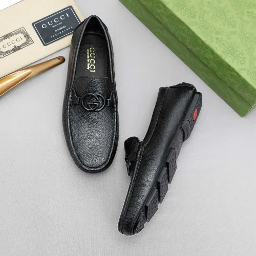 Replica Gucci Oxfords Shoes For Men #1443058 $80.00 USD for Wholesale