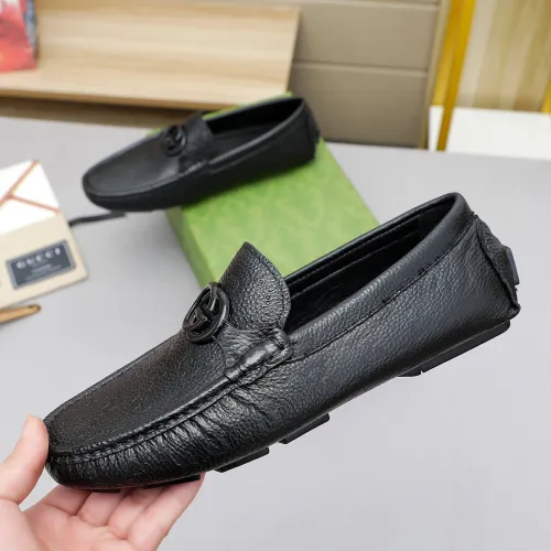 Replica Gucci Oxfords Shoes For Men #1443058 $80.00 USD for Wholesale