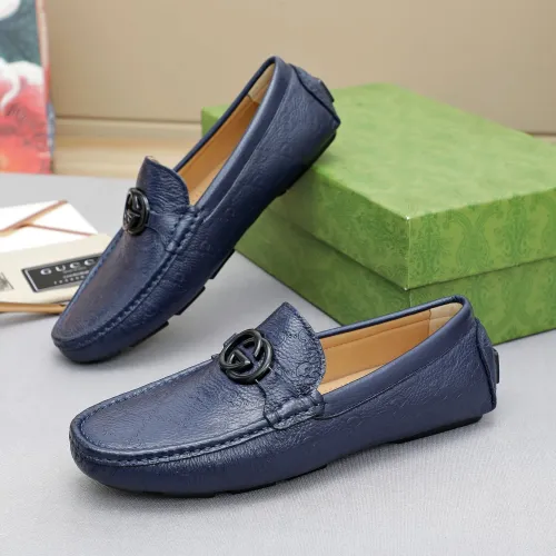 Replica Gucci Oxfords Shoes For Men #1443063 $80.00 USD for Wholesale