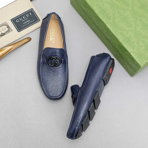 Replica Gucci Oxfords Shoes For Men #1443063 $80.00 USD for Wholesale
