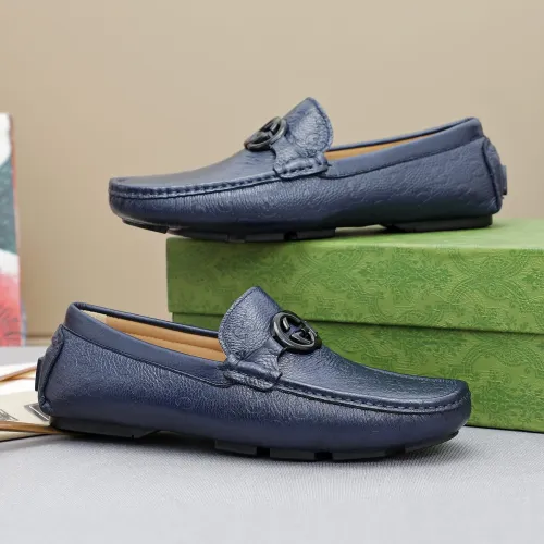 Replica Gucci Oxfords Shoes For Men #1443063 $80.00 USD for Wholesale