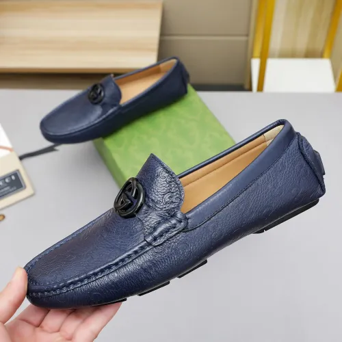 Replica Gucci Oxfords Shoes For Men #1443063 $80.00 USD for Wholesale