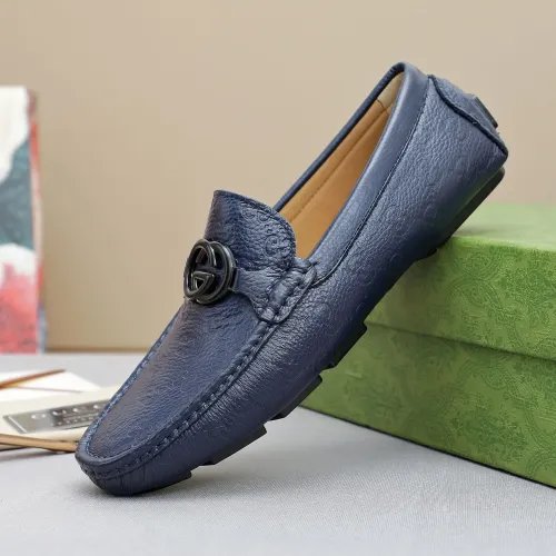 Replica Gucci Oxfords Shoes For Men #1443063 $80.00 USD for Wholesale